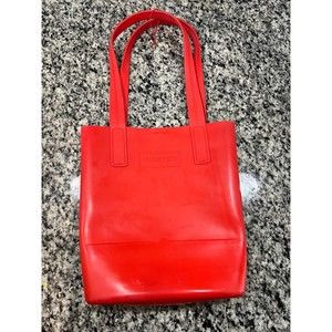 Hunter for Target Rubber Sling Tote Bag in Red